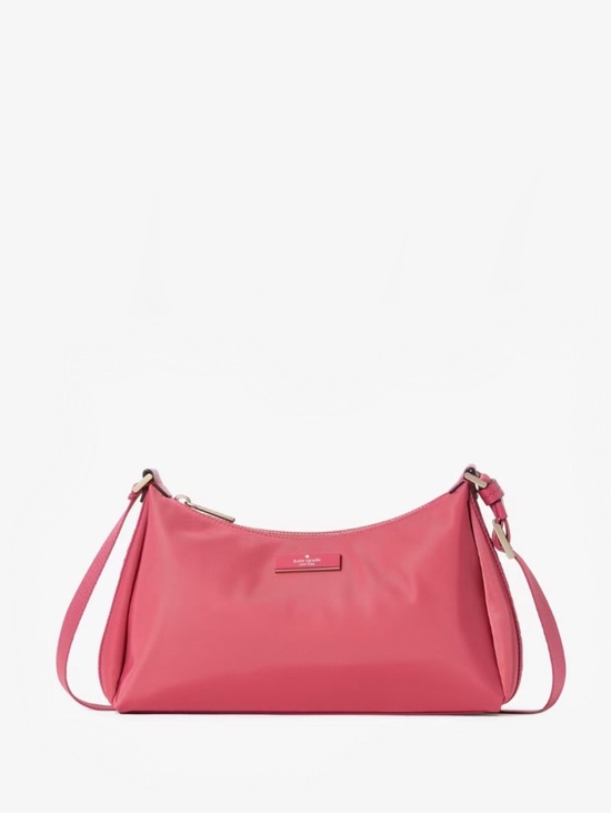 kate spade Handbags - Kate Spade Carter Nylon Small Shoulder Bag Rose